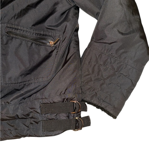 Levi's Black Bomber Jacket with Sherpa Collar - Picture 6 of 10